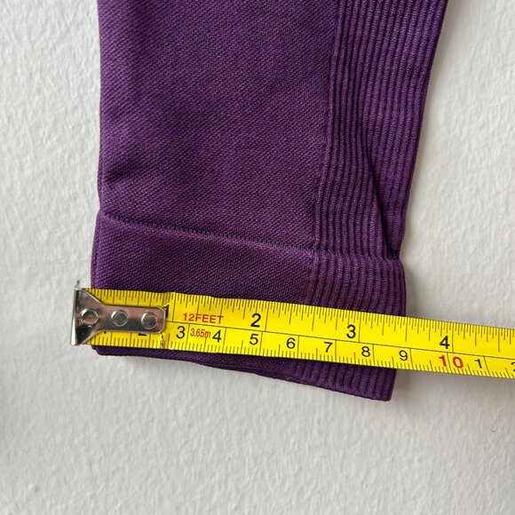 SET ACTIVE Sculptflex Seamless High Rise Leggings Purple Size M - Picture 8 of 9